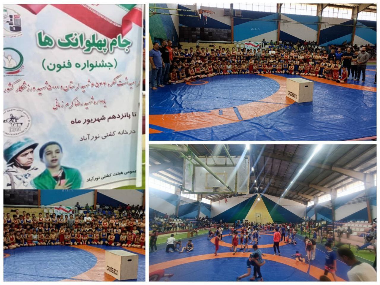 برگزاری مسابقات کشتی جام پهلوانک ها در دلفان