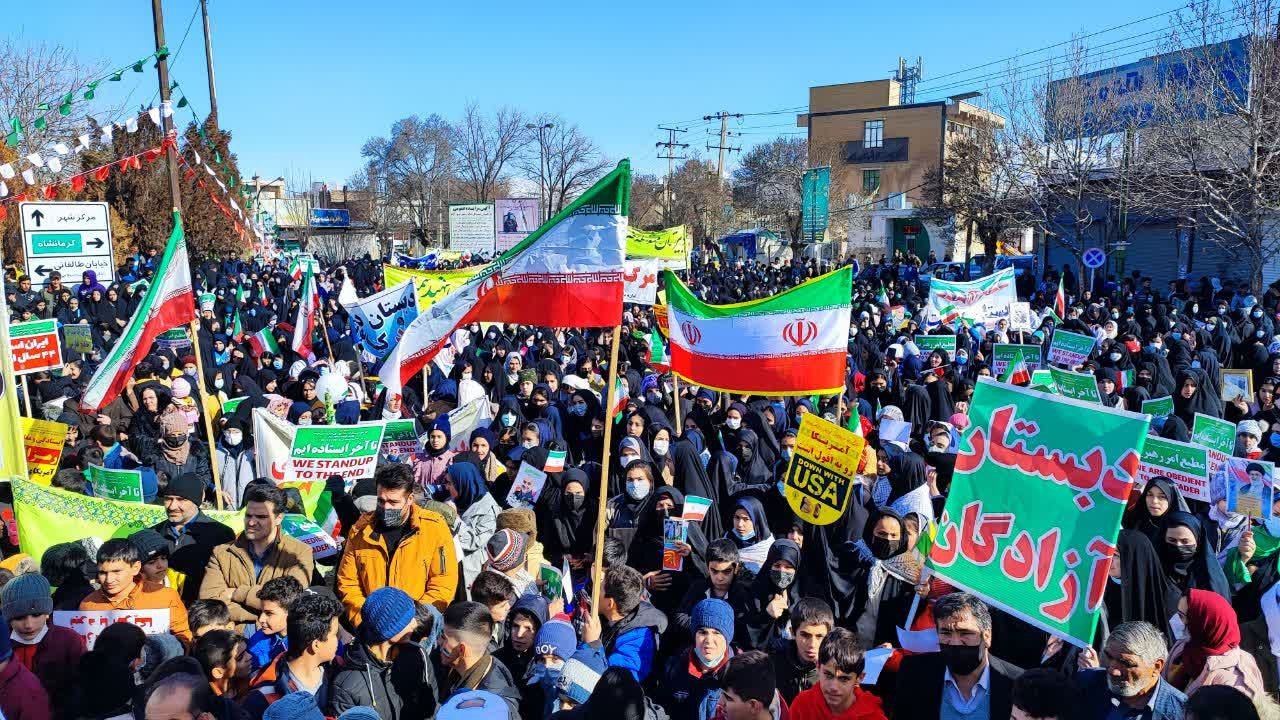 راهپیمایی ۲۲ بهمن ۱۴۰۱ در شهرهای، شهرستان دلفان