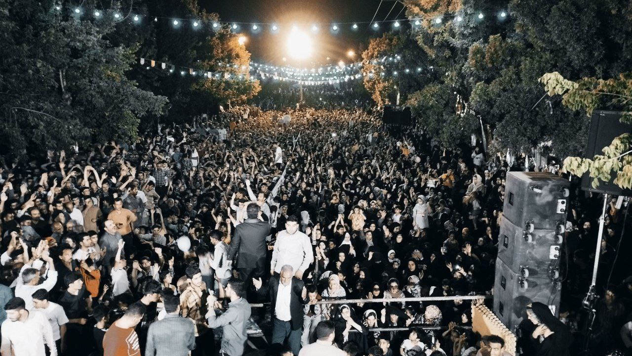 مهمونی ۱۰ کیلومتری غدیر در نورآباد