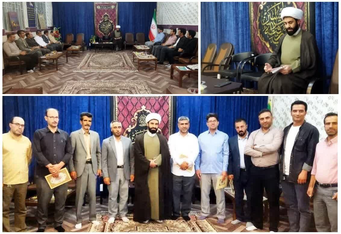 تجلیل و نشست خبری امام جمعه شهرستان دلفان با اهالی رسانه و خبر