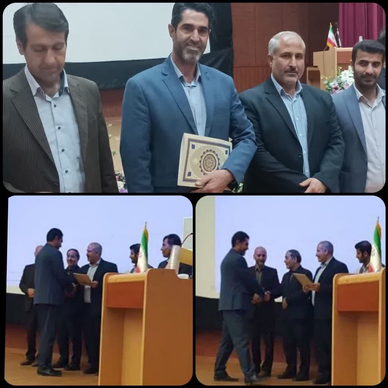 انتخاب مدیر جهاد کشاورزی شهرستان دلفان به عنوان مدیر برتر استان