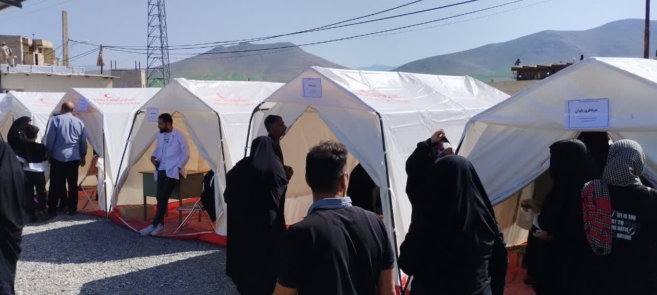 بیمارستان تخصصی صحرایی در بخش محروم میربگ برپا شد